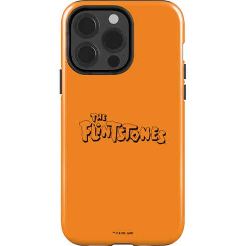 The Flinstones The Flintstones Outline iPhone 15 Pro Impact Case